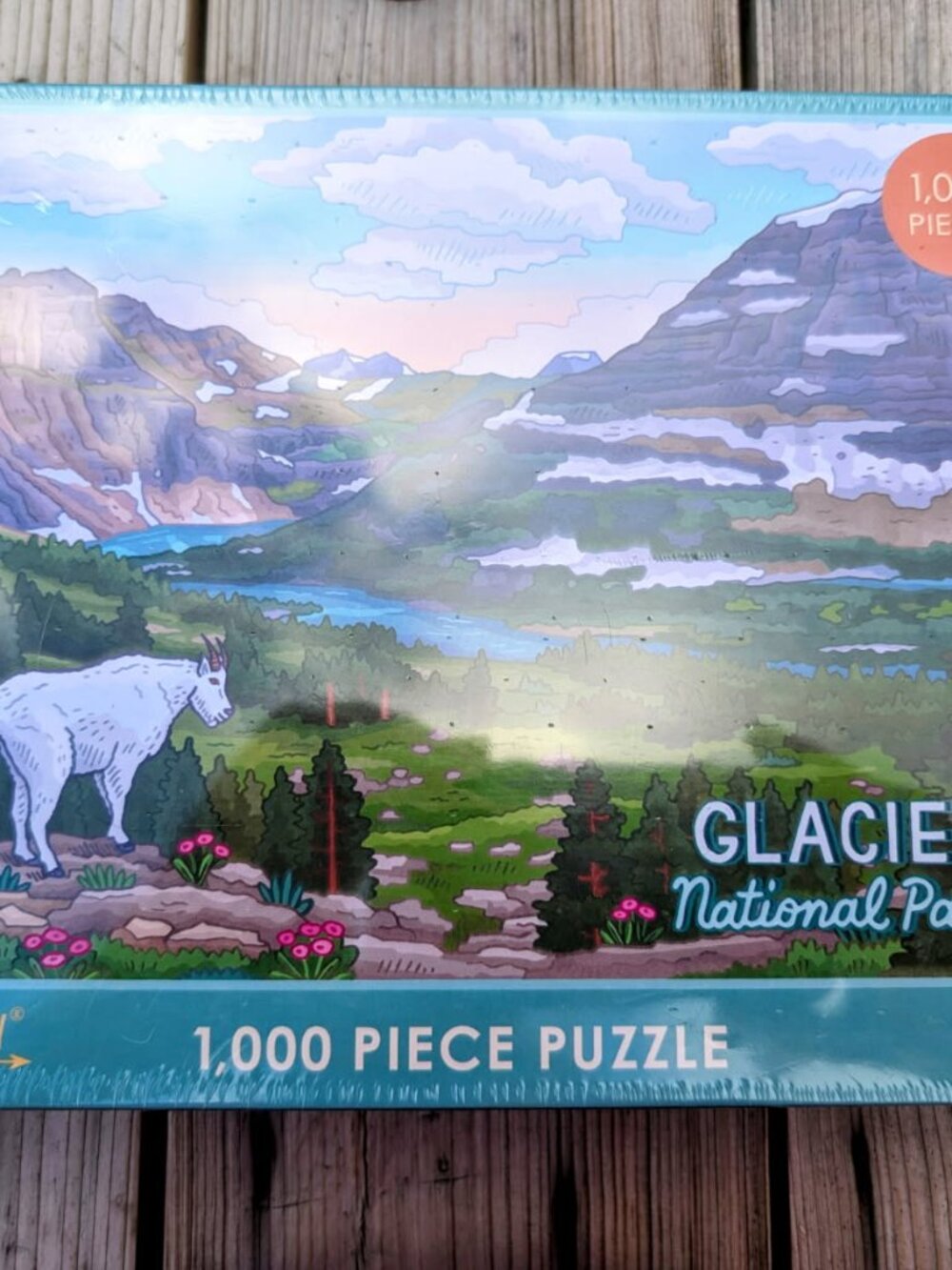 GLACIER NATIONAL PARK 1000-PIECE JIGSAW PUZZLE